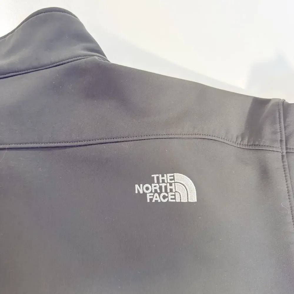 The North Face Apex Bionic Mens XXL Gray Softshell Full Zip Jacket Windproof
